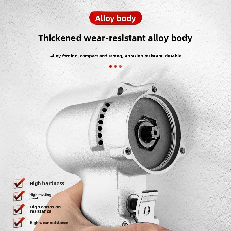 Ulema Piccola Chiave Pneumatica 1/2 Pollici Leggera Piccola Chiave Ad Aria Leggera Strumento di Linea di Montaggio ad Alto Coppia