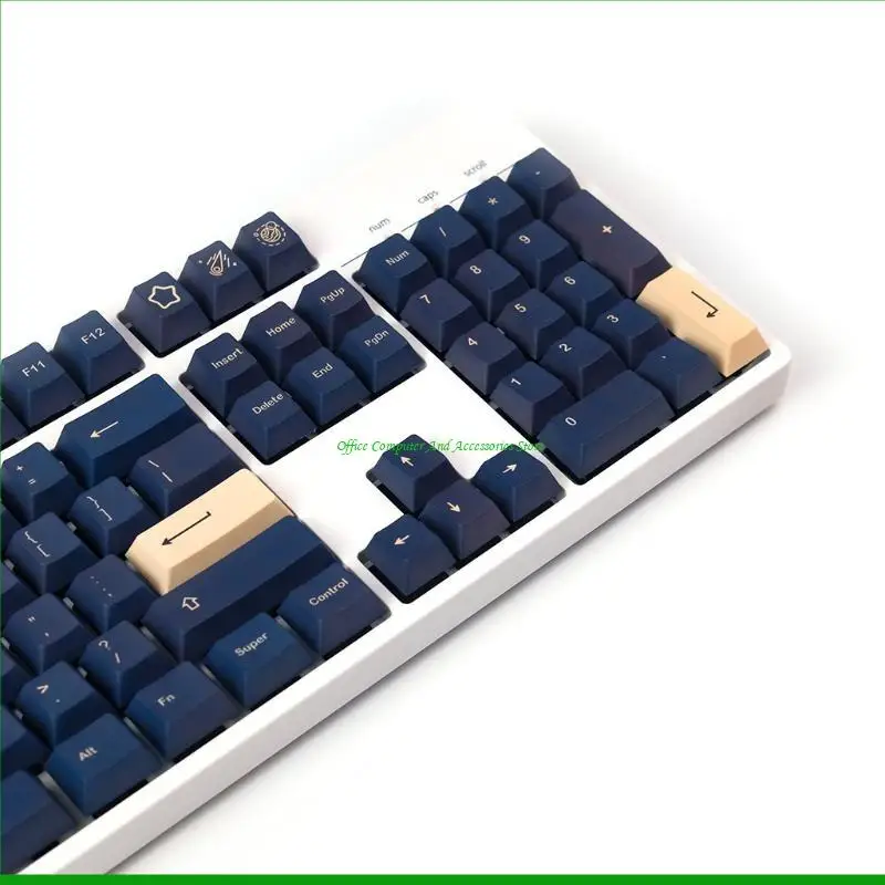 

U55C 132 Keys Set Stargaze Keycap Cherry Profile PBT Keycaps for GH60/64/68/84/87/104