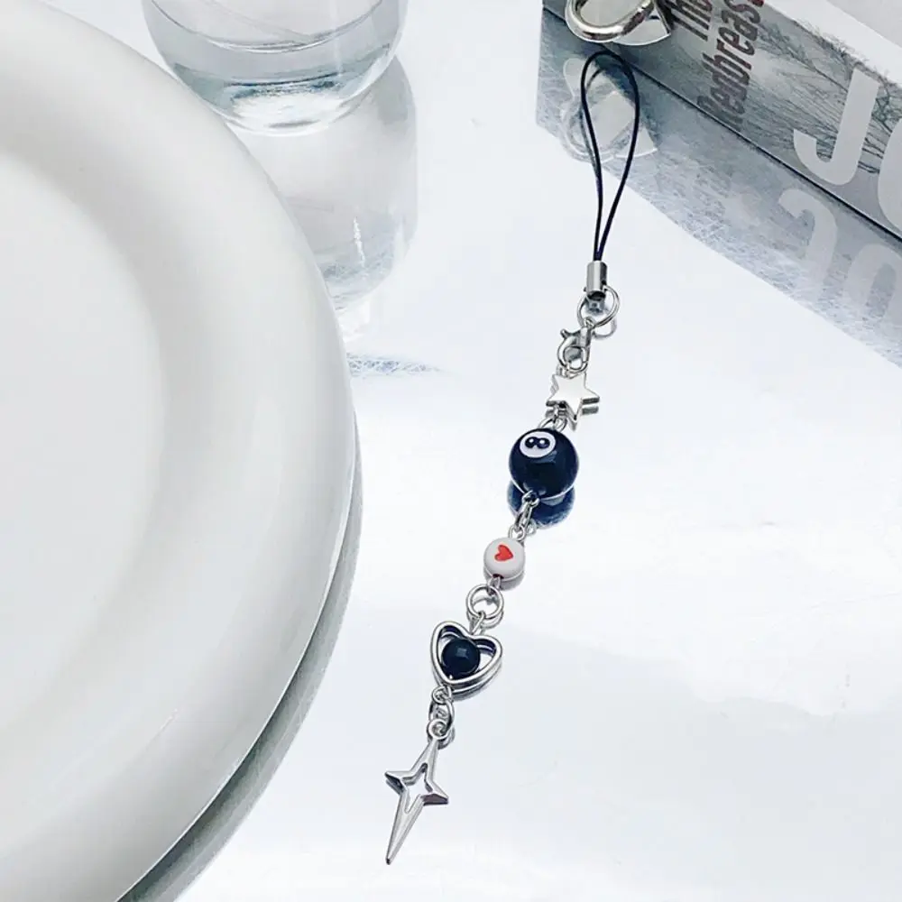

Flocking Flocking Cat Phone Lanyard Anti Lost Keychain 3D Kitten Mobile Phone Chain Korean Phone Strap Cat Cell Phone Charm
