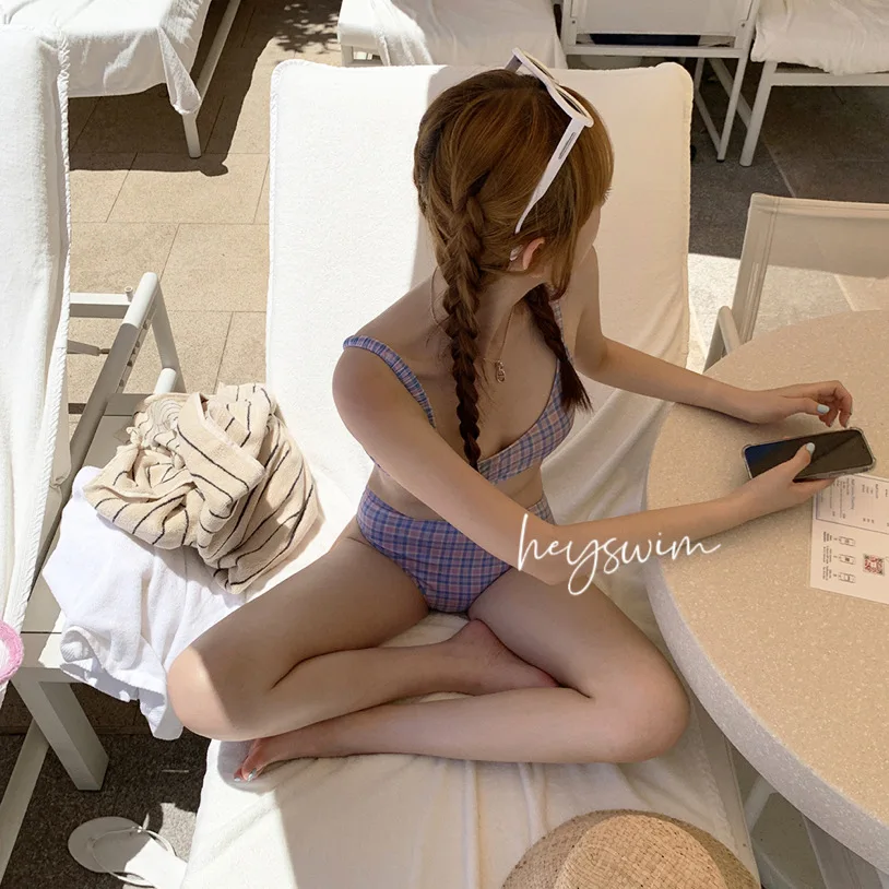 Costume da bagno 2024 Set bikini moda donna bikini stampato costumi da bagno backless sexy tankini costume da bagno primavera calda in due pezzi