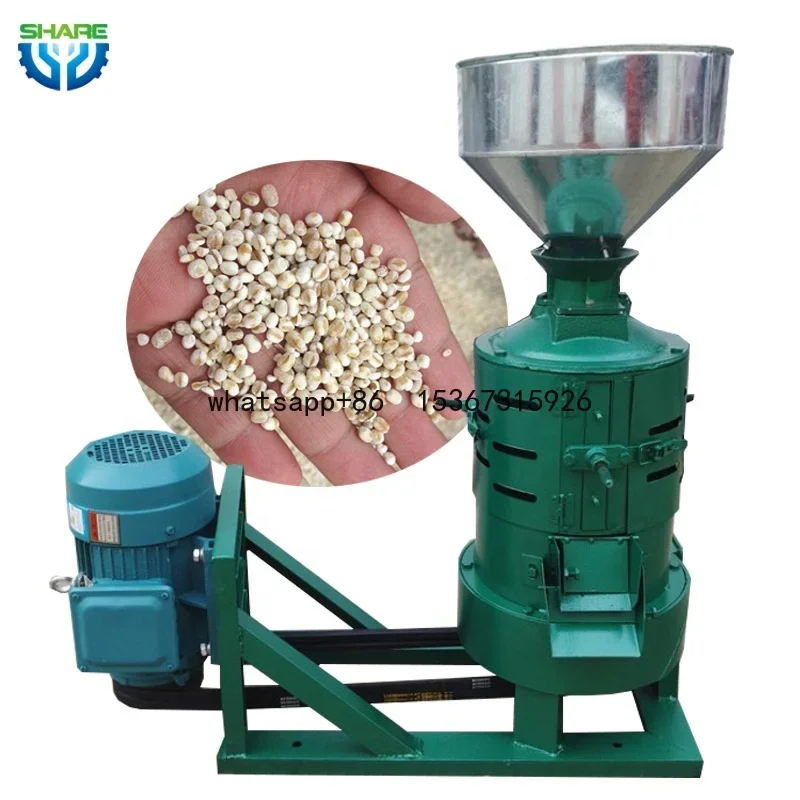 Grain Maize Peeler Dehuller Machine Spelt Peeling Machine