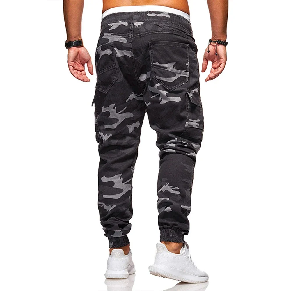 Men's Camouflage Cargo Pant Sweatpants Large Size 4xl Casual Joggers Trousers Hip Hop Army Green Camo Pants Streetwear