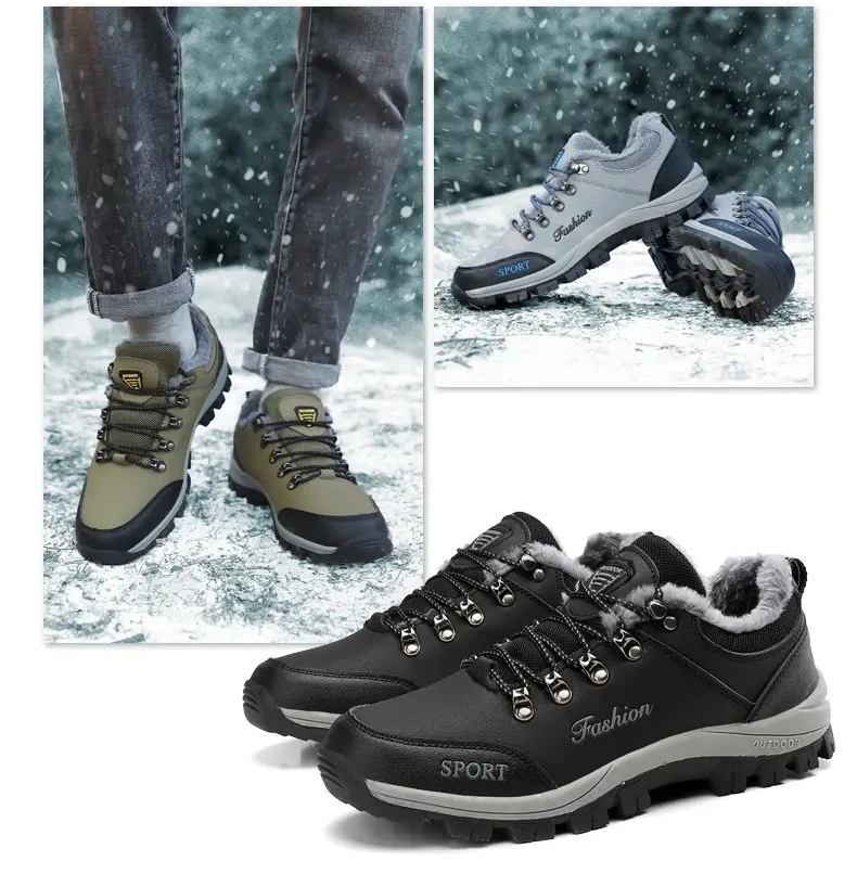 

Men Hiking Shoes New Outdoor Casual Sneakers Comfortable Lightweight Shoes for Men Flats Walking Sneakers mens sneakers