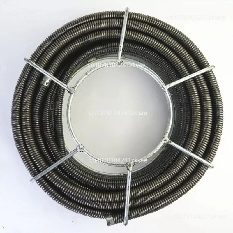 machine spring 16mm seamless bold encryption hardened through sewer steel wire pipe
