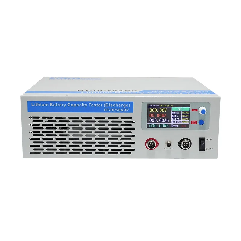 

Heltec 5-120V 1-50A DC Electronic Load Battery Capacity Tester - Discharger for Lithium/LiFePO4/NMC/Lead Acid/Ni-MH Batteries