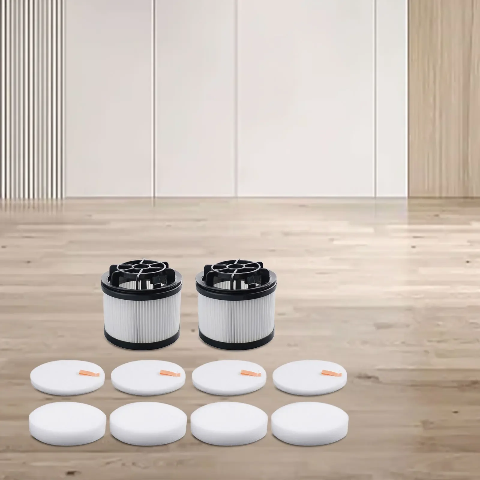 مجموعة مرشحات المكنسة الكهربائية المتوافقة مع مجموعة مرشحات المكنسة الكهربائية المتوافقة مع LVAC بأداء مثالي