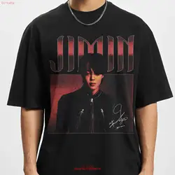 Jimin T Shirt Vintage Baby J tee Birthday korean kpop fans gift long or short sleeves