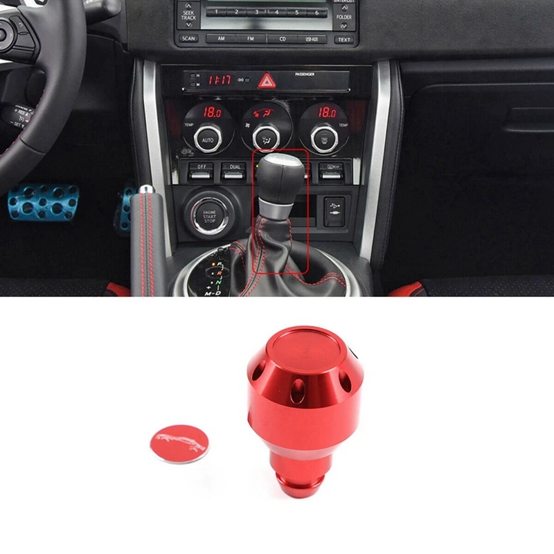 Asta della testata del cambio di ricambio in lega rossa per auto per Toyota GT86 Subaru BRZ 2012-2020