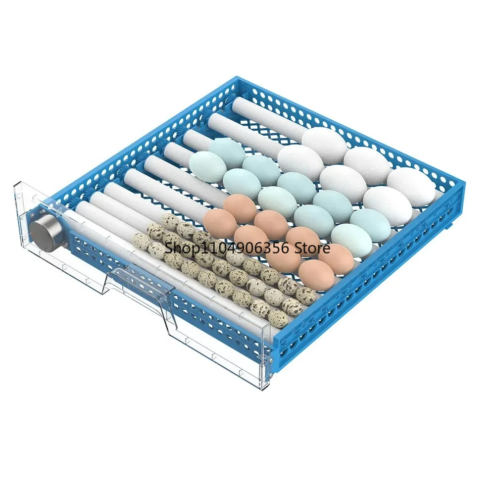 for 152-Egg Double-Layer Fully Automatic Incubator 3-in-1 Dual Power Protection Adjustable Tray for Chicken Duck Goose Eggs