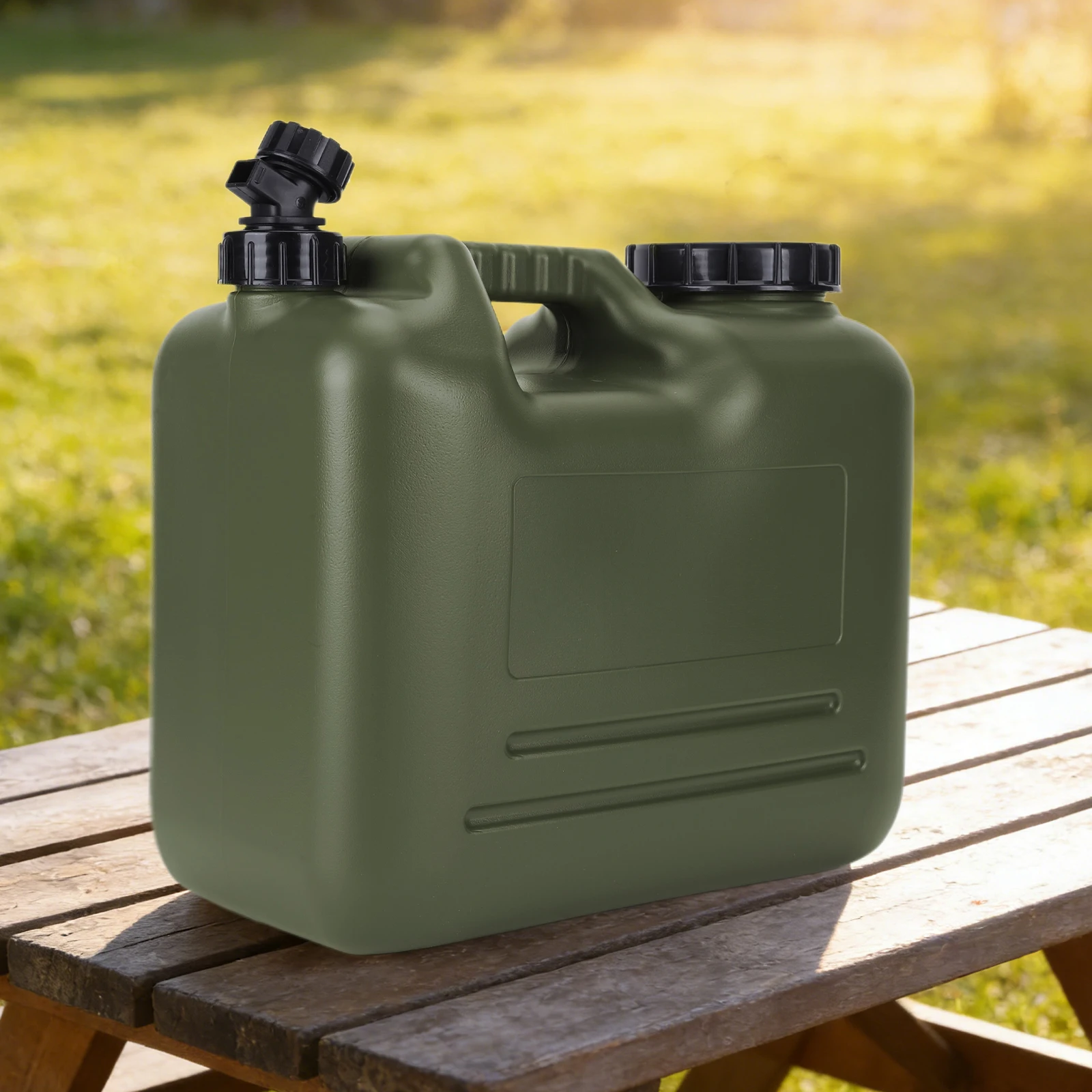 Outdoor Camping Water Jug - 10L/12L/15L/18L/20L 水容器 蛇口付き キャンプ用ウォータージャグ 緊急用ウォータータンク 屋外キャンプハイキング用の水貯蔵容器