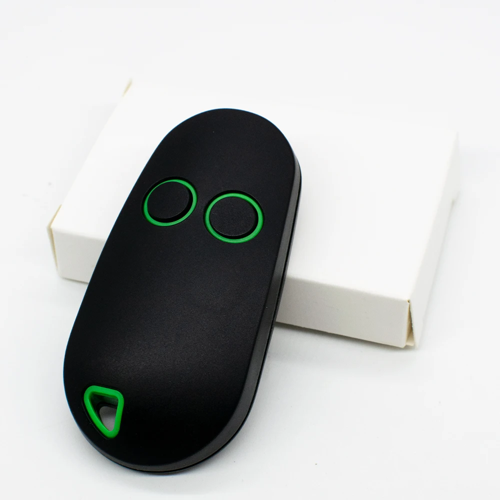 TOPD4 REN 806TS-0290 TOPD2REN Garage Door Remote Control 433.92MHz 868.35MHz Dual Frequency GREEN Buttons Transmitter