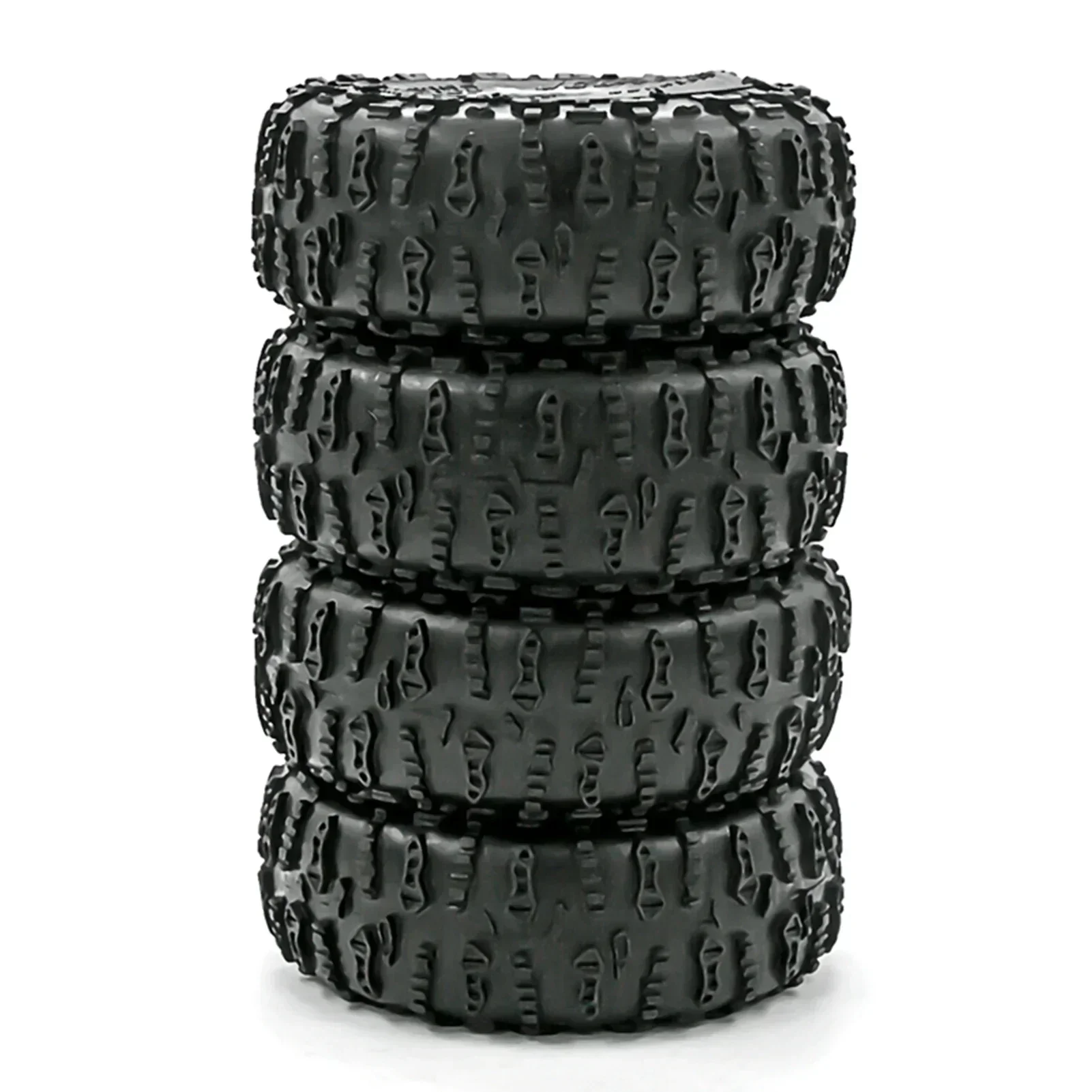 RC Auto 4 STUKS 120 MM 1.9 "Rubberbanden Wielbanden voor 1:10 RC Crawler Auto Axiale SCX10 90046 AXI03007 TRX4 RC Auto