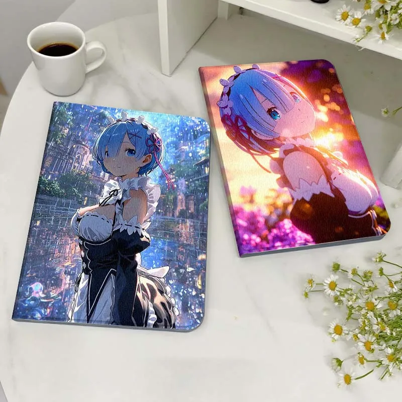 

Rem Beautiful Art Anime For Xiaoxin Lenovo Tab Pad K11 K10 M10 P11 3rd Plus Pro Legion Y700 Y900 Gen4 2 Tablet Case Gift