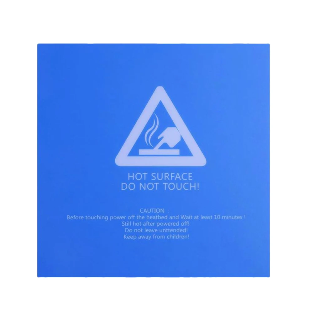 

Frosted Reusable Printer Hot Sticker 220X220X0.5Mm Blue For Pla Abs Hips Petg Tpe Nylon Pc 3D Printing Accessories Heated