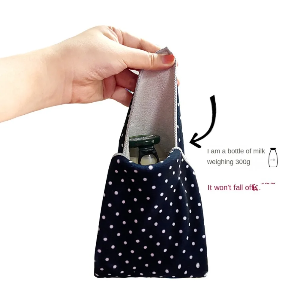 New Reusable Folding Cosmetic Bag Digital Computer Wrap Around Pouch Camera Wrap Cloth Waterproof Polka Dot DSLR Storage Bag