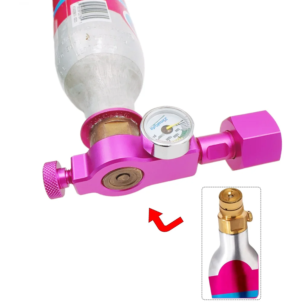 CO2-Nachfülladapter-Füllstation für SodaStream Quick Connect Pink Cylinder Canister Tank – Detail 8