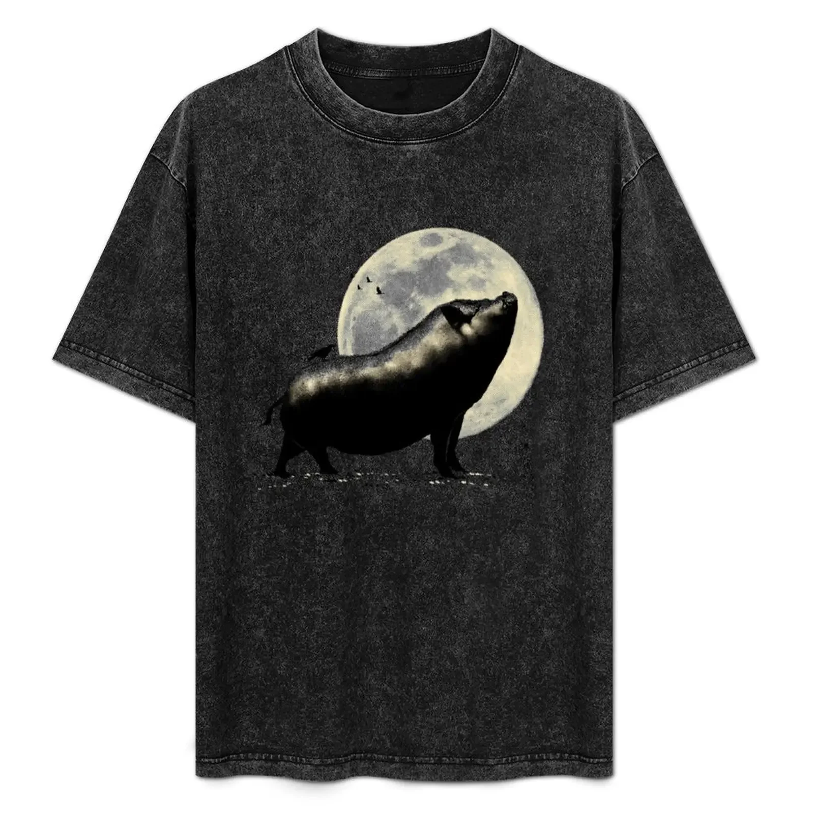 

Barking pig T-Shirt anime funny costumes T-shirts oversize mens tall t shirts