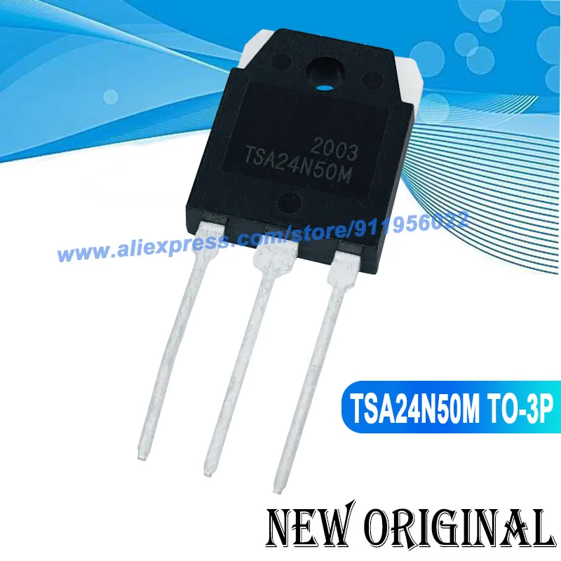 (5 Pieces) RJP3053 TO-3P 300V 30A / TSA24N50M 500V 24A / SMK0990  900V 9A / STGWT60V60DF GWT60V60DF 600V 60A TO-3P