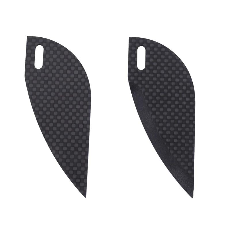 Carbon Fiber Turn Fins Turn Fin 82Mm For Electric / Nitro Power Remote Control Boats Parts