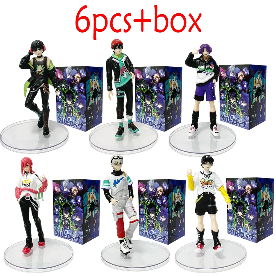 Blue Lock figure Jieshi Ichiji Makoto Shirou desktop decoration anime model peripheral surprises birthday and Christmas gifts