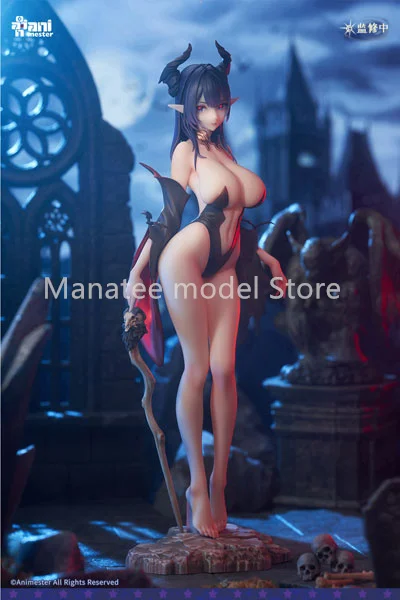 ﻿   Animester الأصلي Shokuyoku Majo Lilianna 1/6 PVC عمل الشكل أنيمي نموذج اللعب جمع دمية هدية