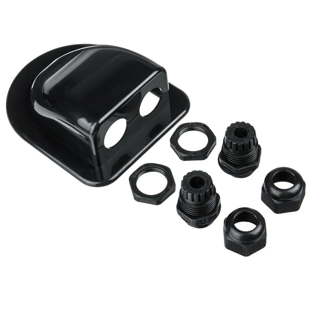 Scatola di giunzione per auto Cavo per tetto auto Cavo per tetto 9 * 11,2 * 4,2 cm Caravan Ingresso solare Cavo solare Scatola di giunzione per camper Alta qualità