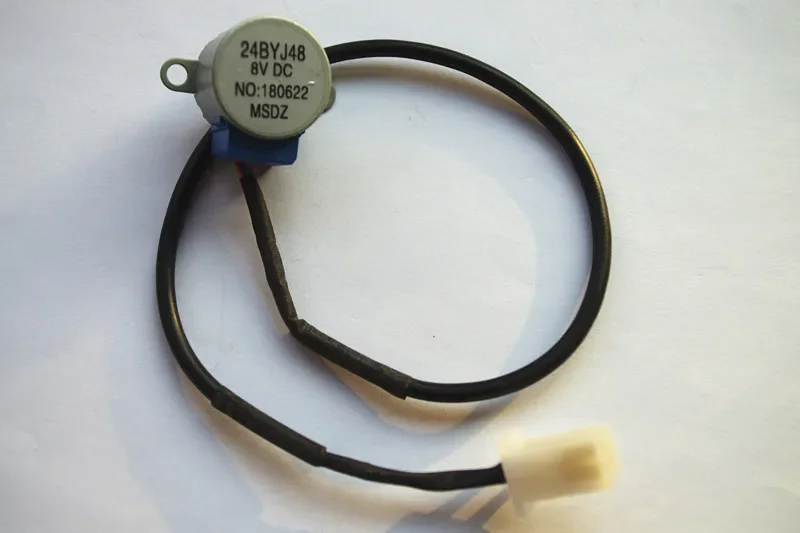 24BYJ48 8V DC motor paso a paso 4 fases 4 líneas extensor inversor generador aire acondicionado motor paso a paso piezas de carburador