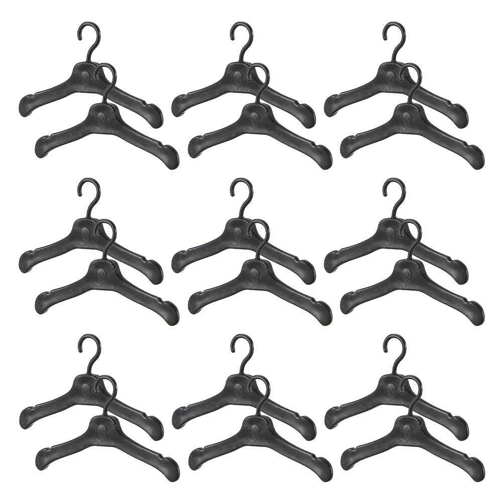 

150Pcs Mini Clothes Hangers Versatile Usage for Pretend Play DIY Projects Dollhouse Decor Clothes Hangers