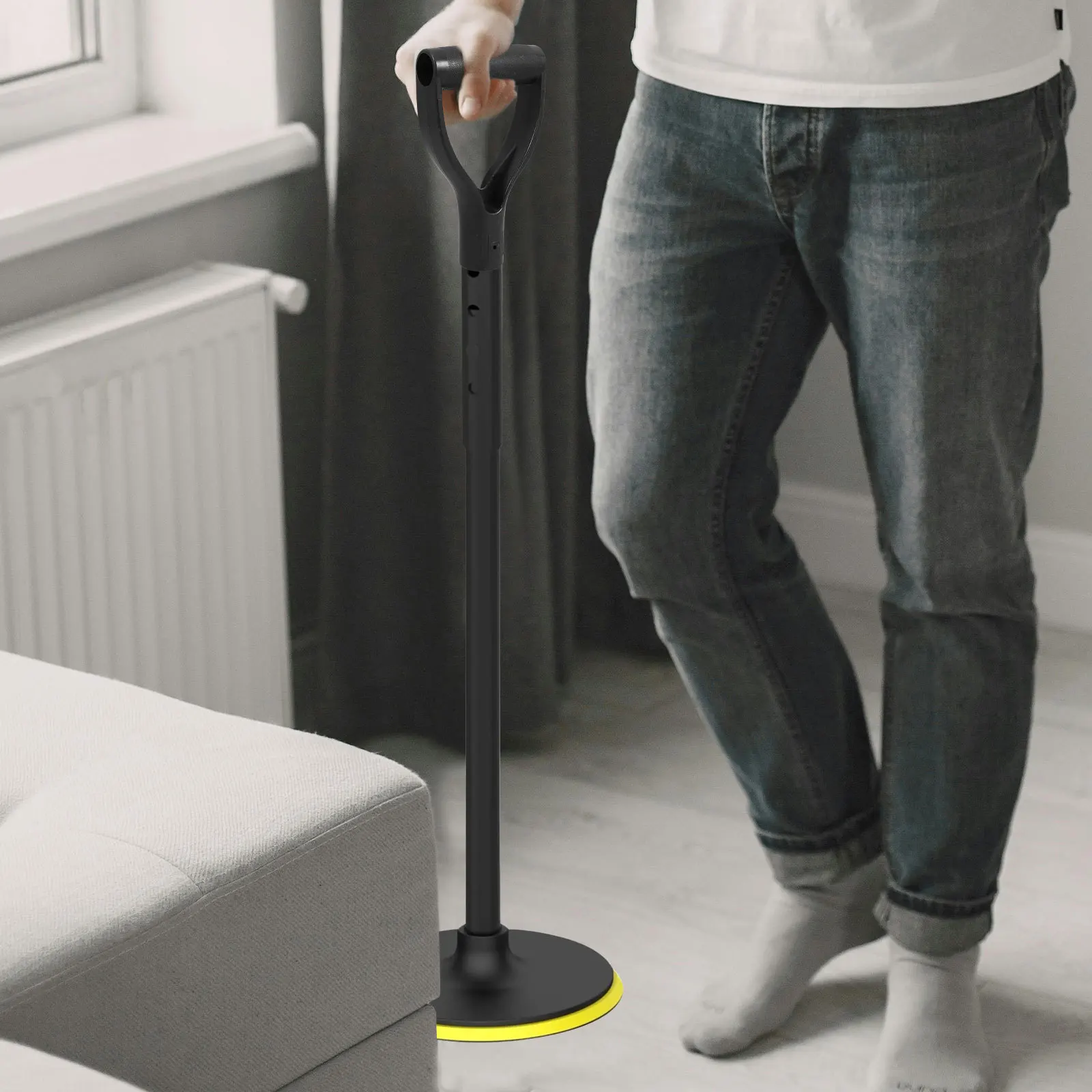 

2 шт. стоячая ручка, пластиковая запасная часть, стабильный удобный инструмент для мобильности, вспомогательное устройство, регулируемое стоячее устройство