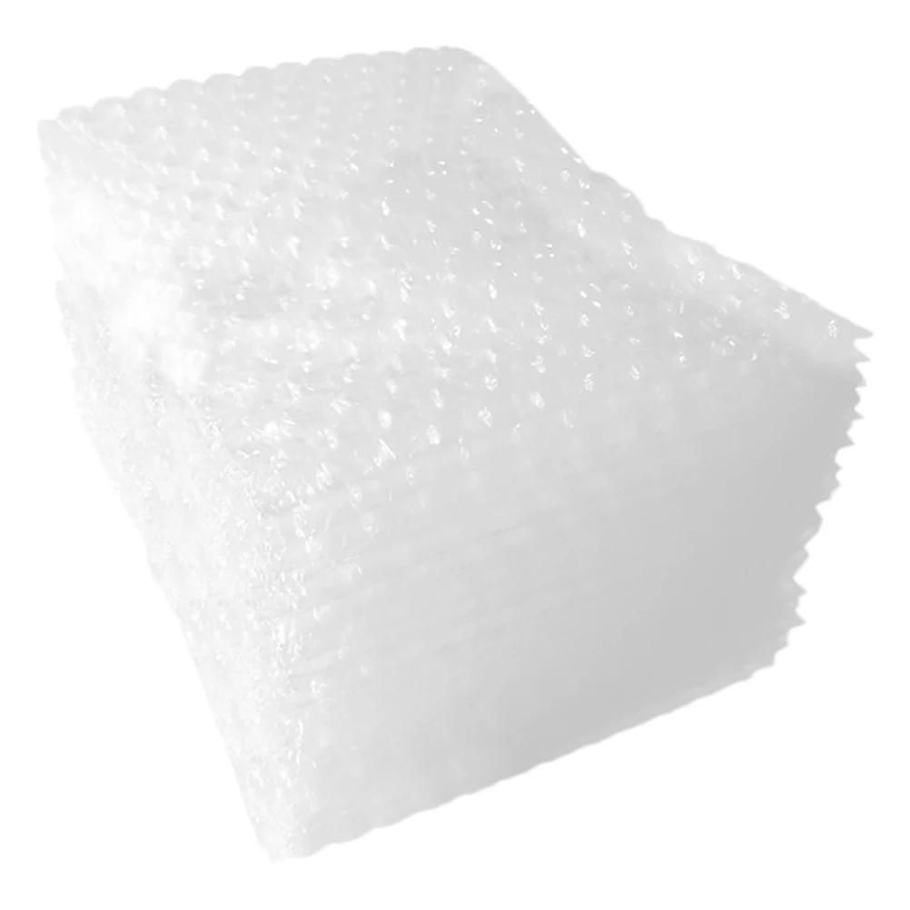 

100pcs Double Wall Bags Transparent Protective Wrap For Moving Storage Shipping Large Size Reusable Pp Material