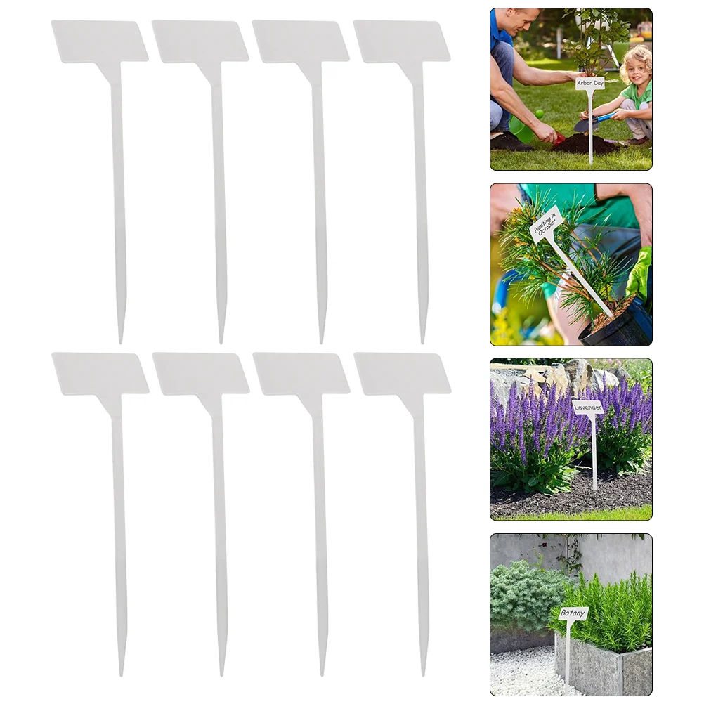 25 Pcs Gardening Label Plastic Plant Tag Marker Succulent Planters Flowers Accessory Sign