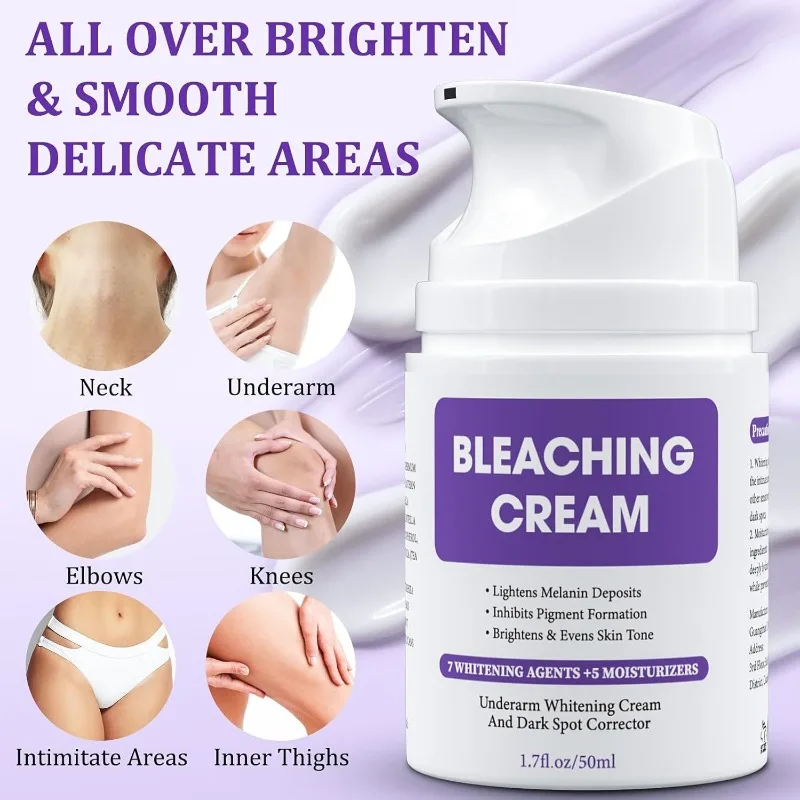 

VC Brightening Body Cream for Armpit Knee Elbow Inner Thigh Skin Moisturizing Vitamin C Skin Lightening Cream