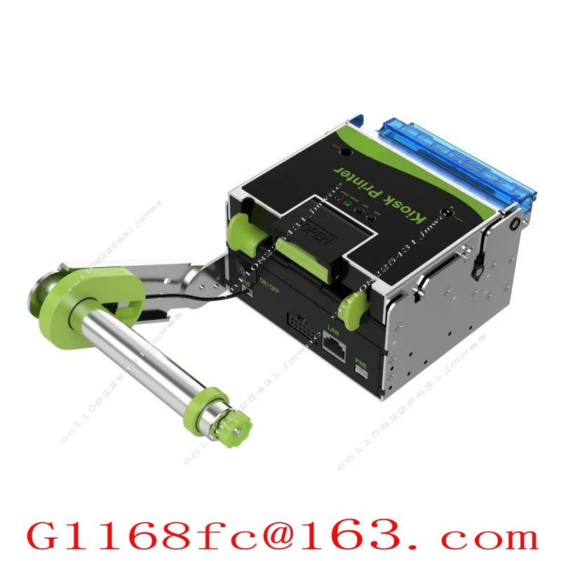 KP-802 80mm Kiosk Thermal Ticket Printer USB RS232 LAN Built-in Auto Cutter Printing Equipment for Parking Entrance System