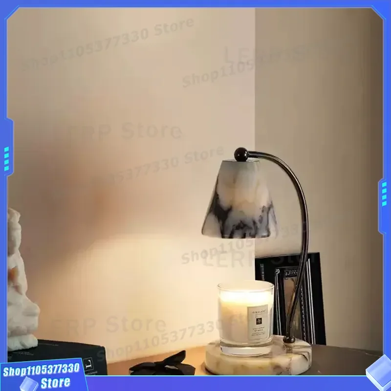 Italian Style Light Luxury Aromatherapy Wax Melting Lamp Bedroom Bedside Decor Ambient Desk Light Premium Birthday Gift Niche