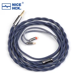 NiceHCK MixPP 6N OCC auriculares HiFi de cobre Cable IEM 3,5/2,5/4,4mm MMCX/2 pines para HOLA Zero KATO Winter Aria LAN A5000 Cadenza