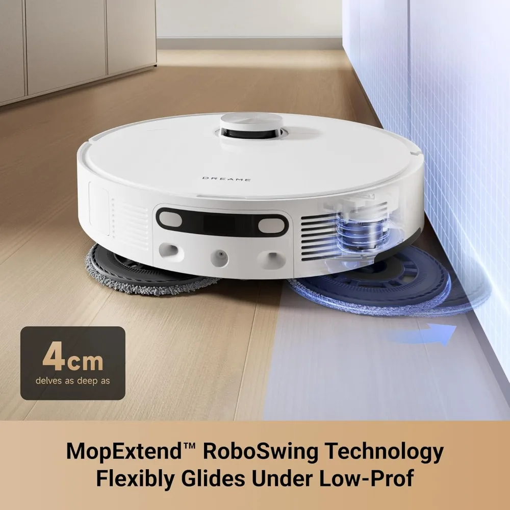 

L10s Ultra Gen 2 Robot Vacuum and Mop, 10,000Pa Suction, MopExtend Technology, All-in-One Base Station, Pet-Friendly