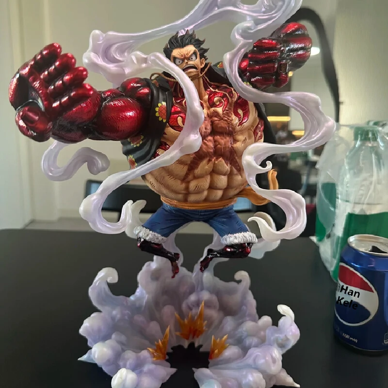 

40 см Jt Toys One Piece Аниме Фигурка Шестерня Четвертая Обезьяна Д. Луффи Фигурка Статуя из ПВХ Коллекция Украшение рабочего стола Модель Подарки