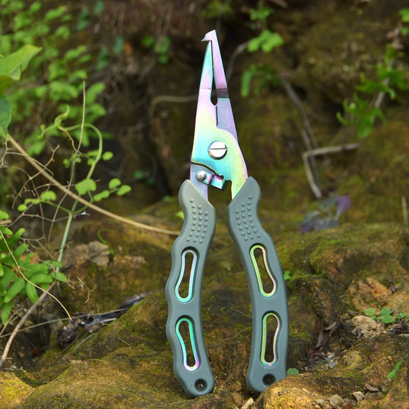 Multi-funktion Luya Clamp Angeln Zangen Angeln Getriebe Hebe Haken Control Fisch Mund Klemme Fisch Linie Schneiden Spezielle – Detail 6