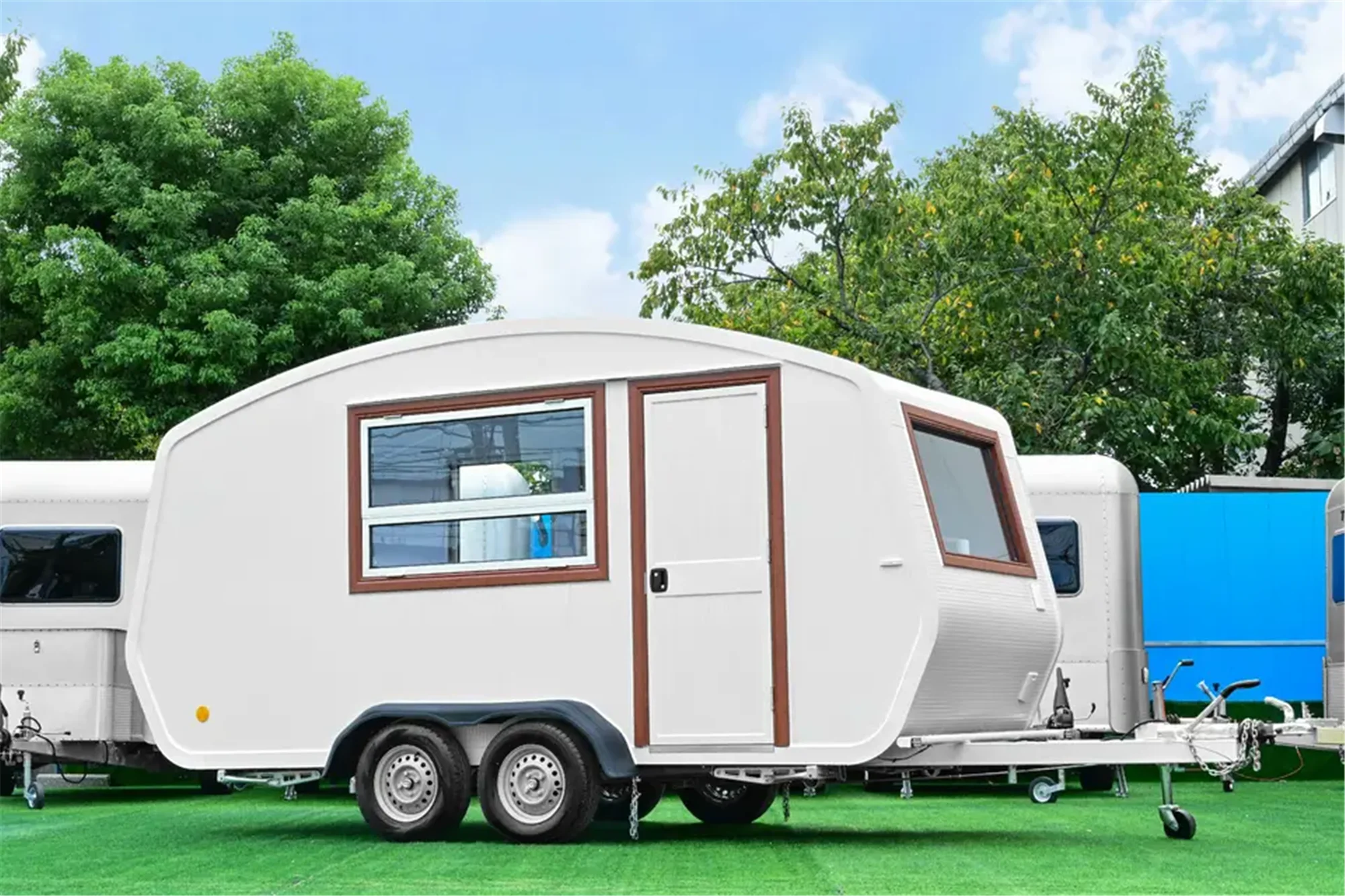 Usa Mobile Food Cart and Food Trailers Fully Equipped Hot Dog Coffee Ice Cream Fast Food Truck Van With Full Kitchen for Sale