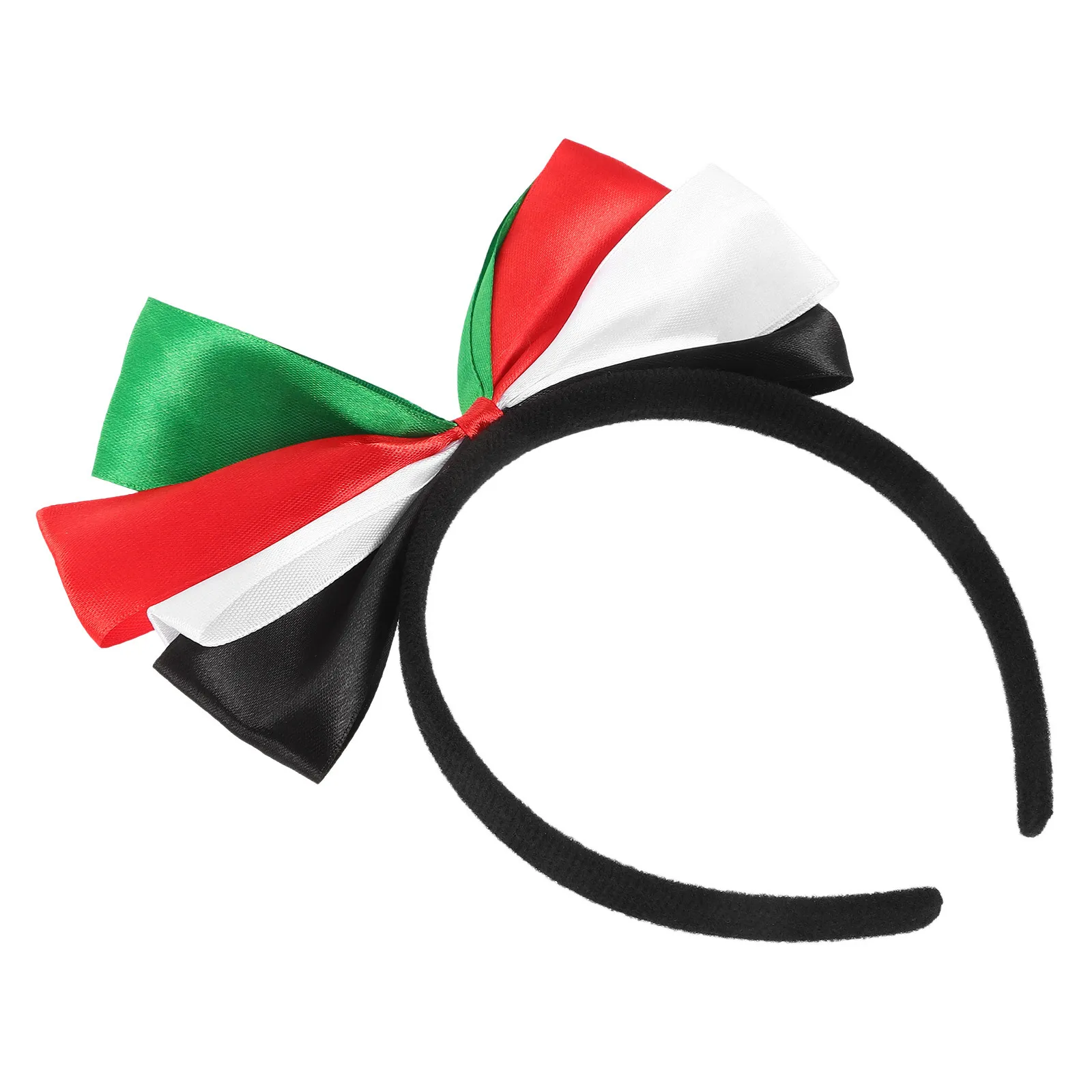 

National Day Headband Lovely Bow Headband For Kids Women Festival Hair Ornament Big Bow Knot Party Cosplay Headdress