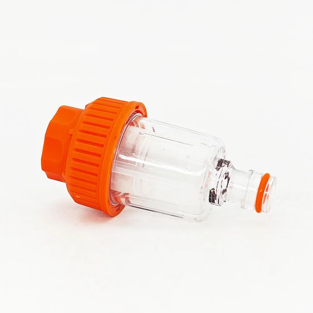 

High Pressure Washer Water Inlet Filter Connector With Fine Mesh Plastic G3/4 Quick Connect Fitting For Car Washing Machines