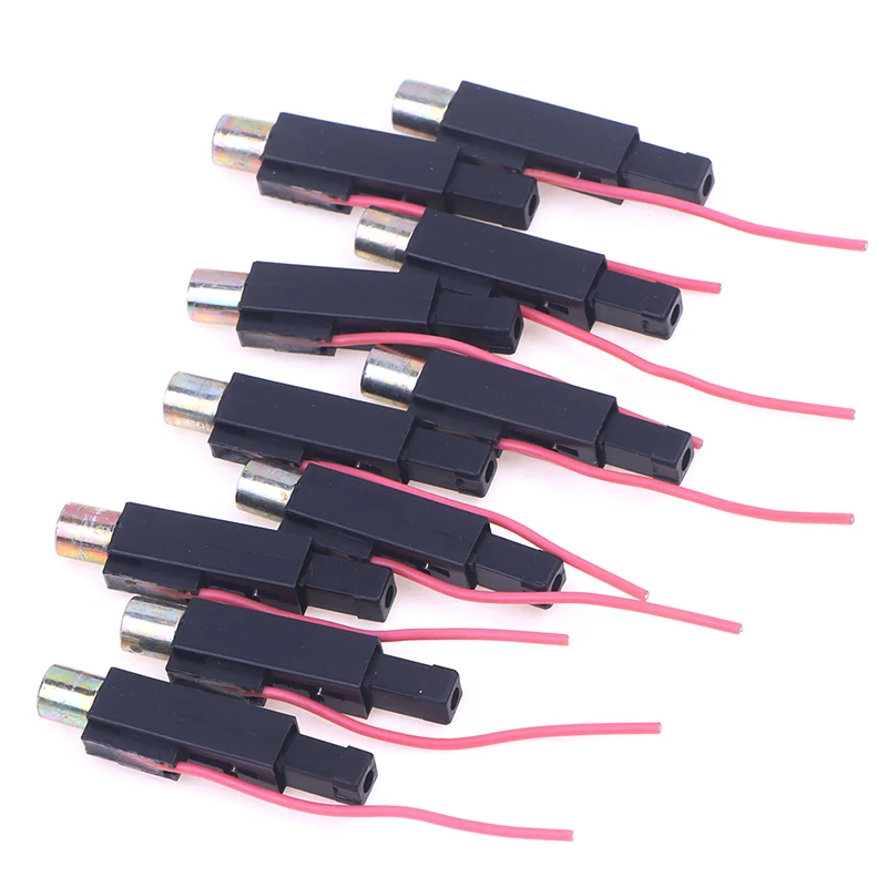 10pcs Disposable Plastic Conventional Piezoelectric Wire Copper Cover Electronic Igniter Spray Furnace Replacement Parts