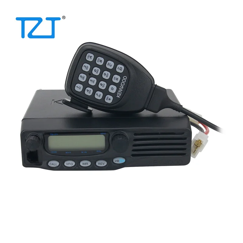 

TZT M-271A 136-174MHz 60W Mobile Radio VHF FM Transceiver Base Station Distance Over 10KM For KENWOOD