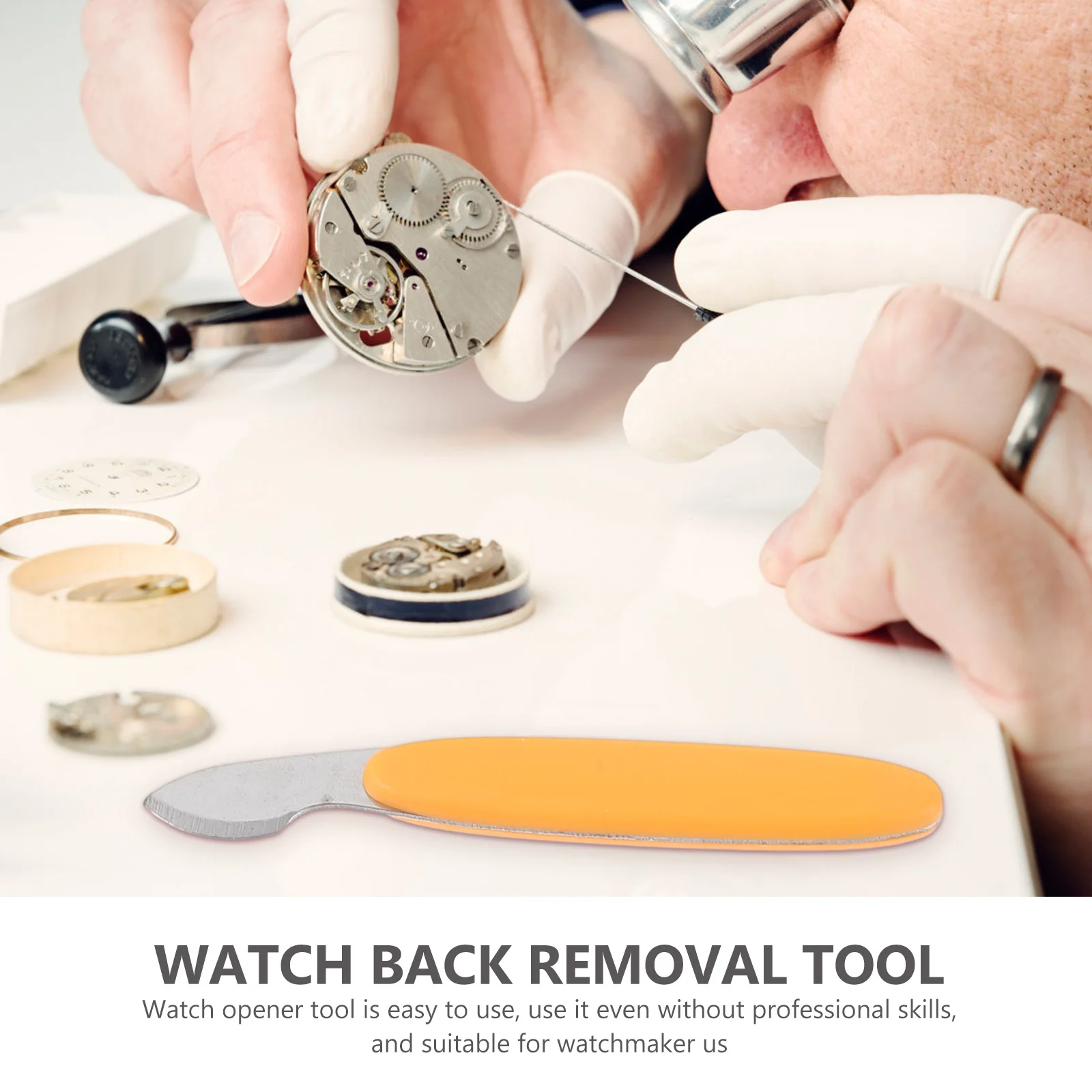 4 In 1 Back Case Opener Holder Adjustable Repair Kit For Watch Replacement Tool Set Watch Holder Tool Table