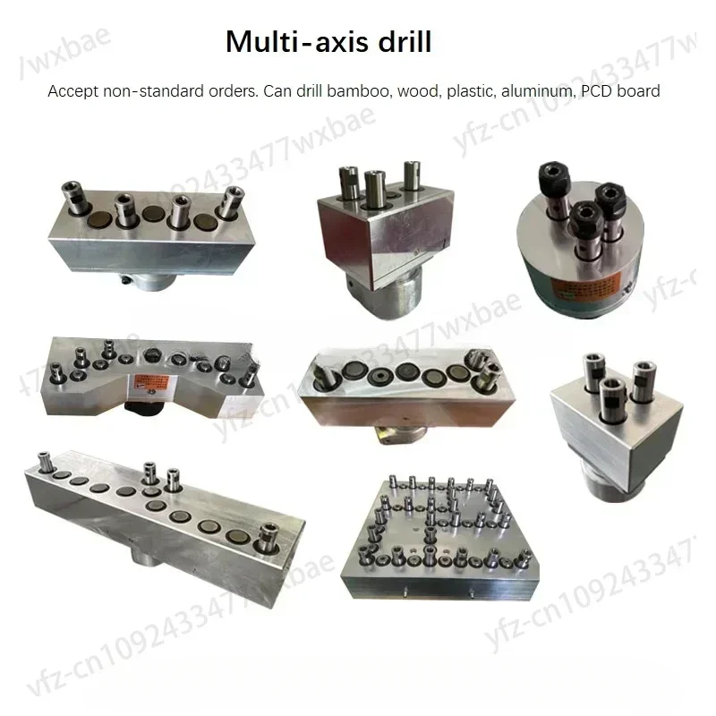 Drill Row 21 Woodworking Drilling Machinery/three Drilling Accessories Drill Package, Drill, Connector, 7-axis Multi