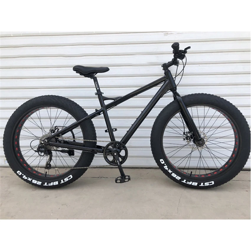 26 inch Bicycle frame Snow bicycle Aluminum Alloy frame 26*4.0/4.5/4.9 Beach bicycle disc brake frame