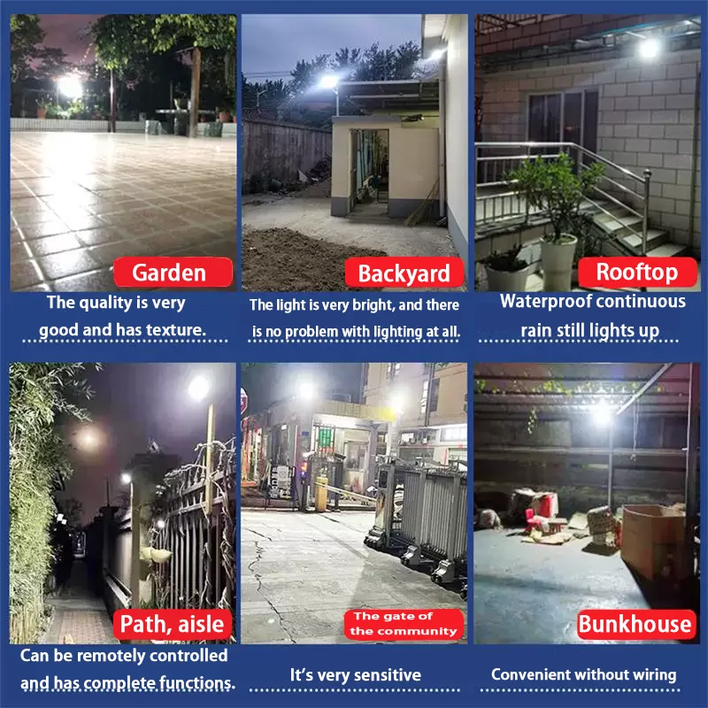 3000W 초고휘도 태양광 가로등, 방수 야외 도로등, - Home Yard Security 리뷰 및 가격