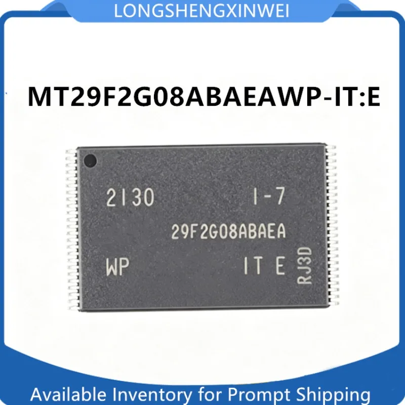 1PCS MT29F2G08ABAEAWP-IT:E TSOP-48 Original New 2Gb NAND Flash Memory Chip in Stock
