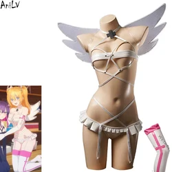 AniLV Japanese Anime 2.5 Dimensional Seduction Liliel Clothes Cosplay Bandage Angel Outfits Costumes