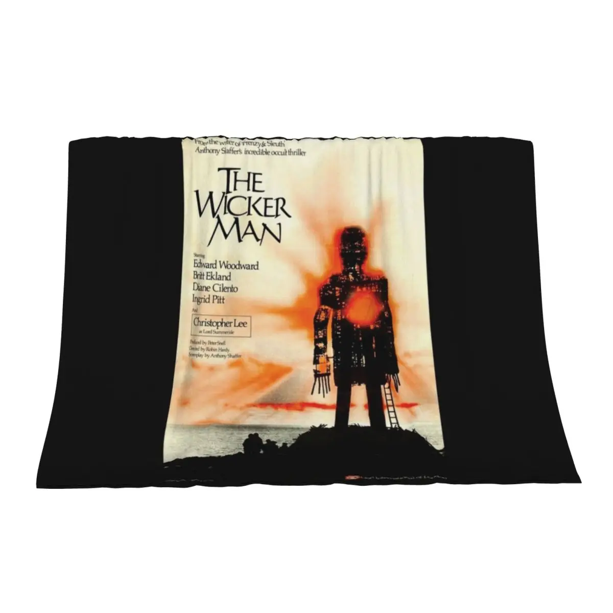 

UK The Wicker Man Film Poster Classic Throw Blanket cosplay anime Fashion Sofas Luxury Throw Extra Large Throw Blankets